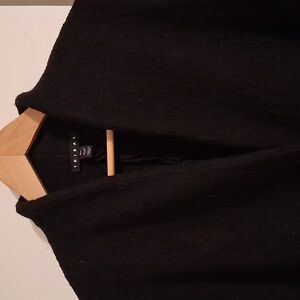 Tribal Boiled Wool Blend Light Jacket